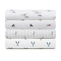 Eddie Bauer® Eddie's Oars 100% Cotton Percale Sheet Set