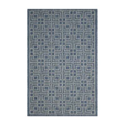 Safavieh Courtyard Collection Adelaide Geometric Indoor/Outdoor Area Rug