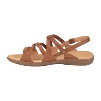 Boc Womens Altheda Criss Cross Strap Flat Sandals