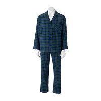 Hanes Big and Tall Mans Mens Flannel Pajama Set