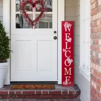 Glitzhome Valentines Day Porch Sign