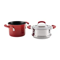 Rachael Ray Classic Brights 3-qt. Steamer Set with Lid