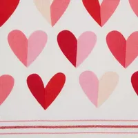 Design Imports Two Hearts Print 6-pc. Napkins