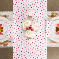 Design Imports Confetti Hearts Print 6-pc. Napkins