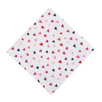 Design Imports Confetti Hearts Print 6-pc. Napkins