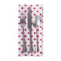 Design Imports Lil Hearts 6-pc. Napkins