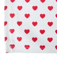 Design Imports Lil Hearts Ribbed 6-pc. Placemats