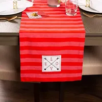 Design Imports In Love Embellished Table Runner