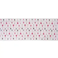 Design Imports Hearts & Arrow Print Table Runners