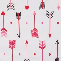 Design Imports Hearts & Arrow Print Table Runners