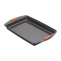 Rachael Ray® Yum-o! Oven Lovin’ 3-pc. Cookie Pan Set with Orange Silicone Grips