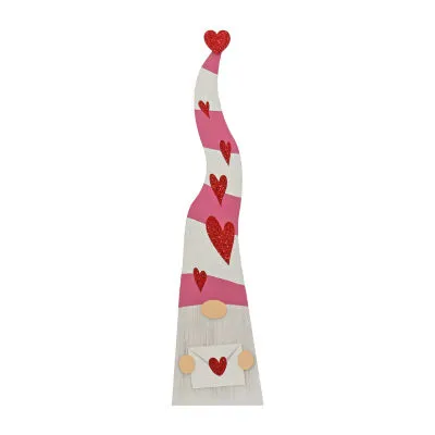 National Tree Co. 43" Valentine's Gnome Porch Decor