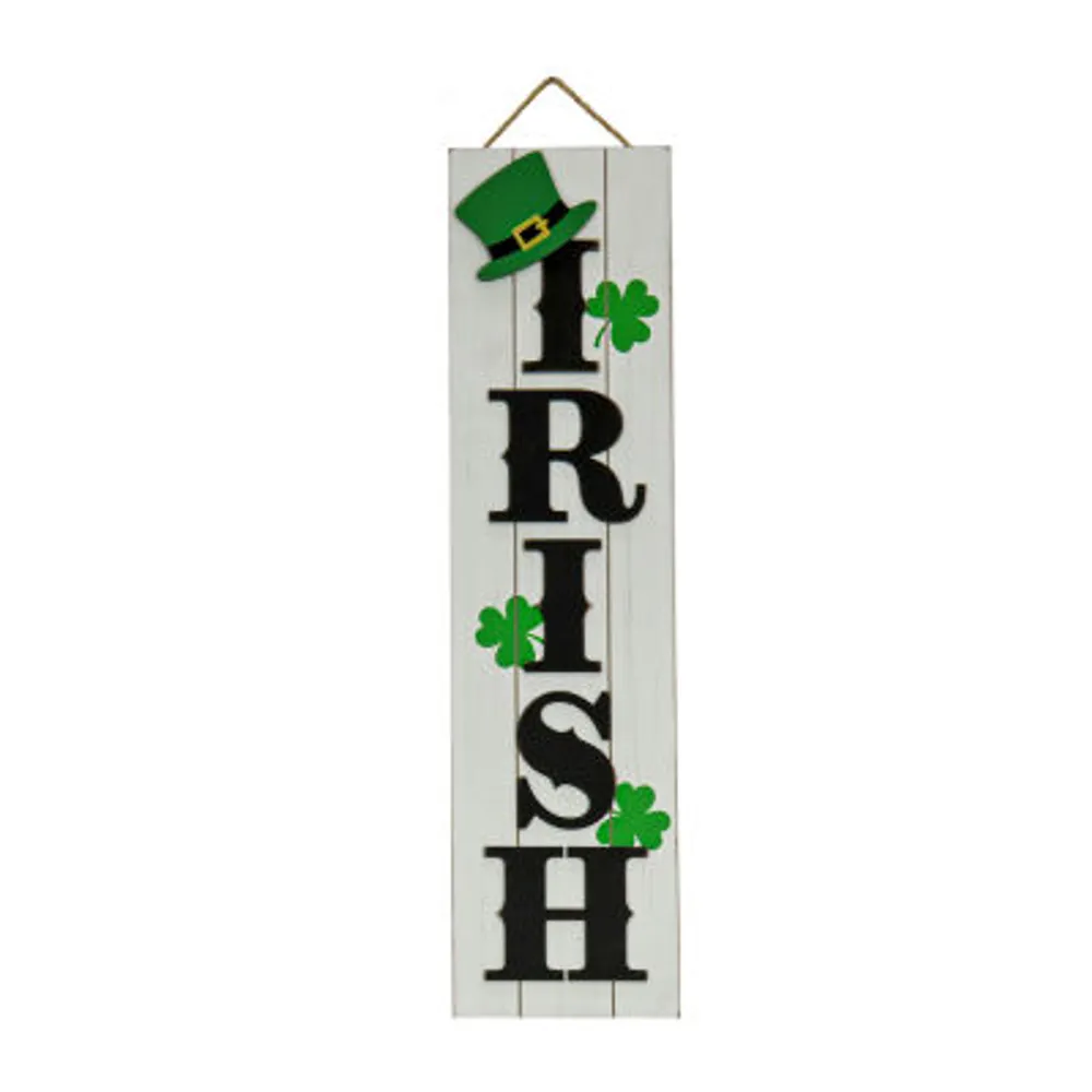 National Tree Co. 24" St. Patrick's Irish Wall Sign