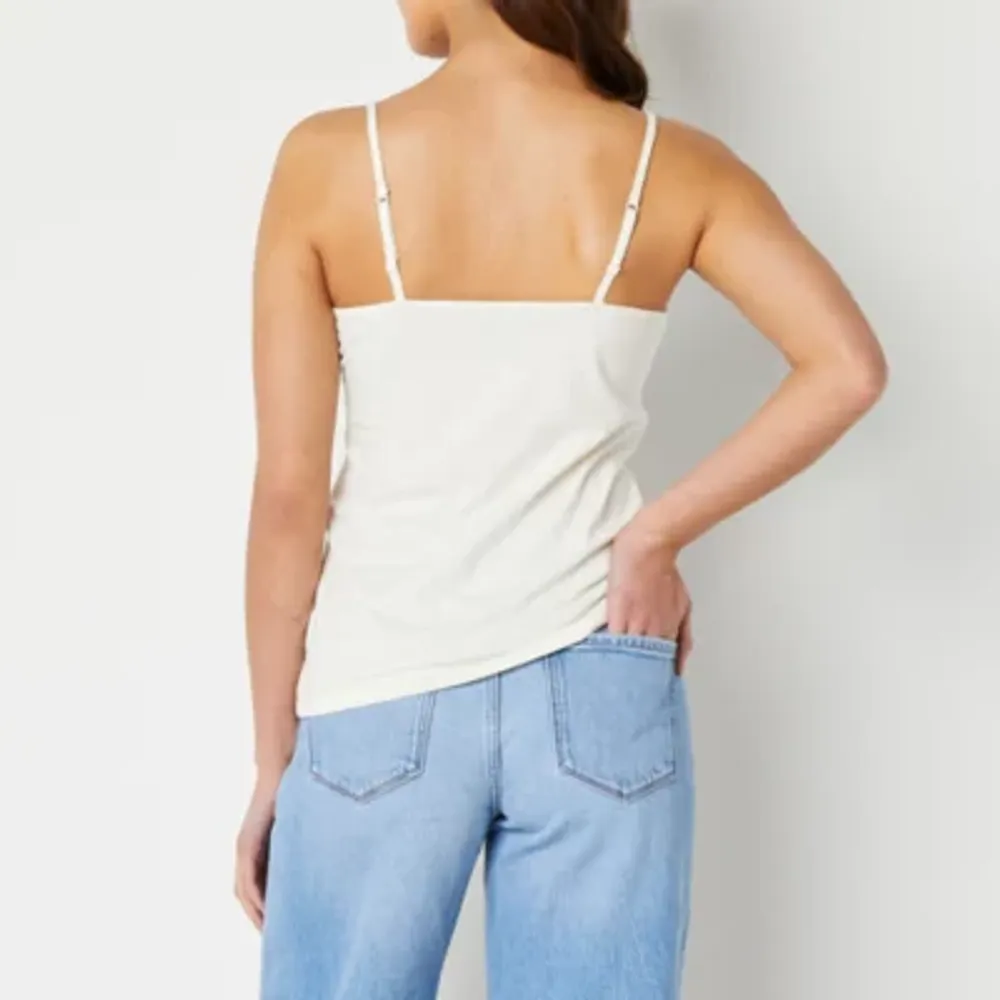 a.n.a Womens Scoop Neck Camisole