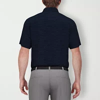 PGA TOUR Jaspe Airflux Mens Regular Fit Short Sleeve Polo Shirt