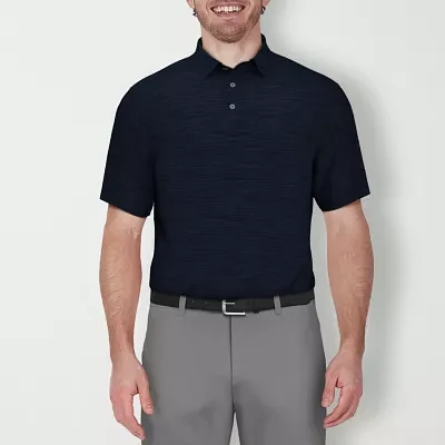 PGA TOUR Jaspe Airflux Mens Regular Fit Short Sleeve Polo Shirt