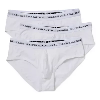 Shaquille O'Neal XLG Heiq 3 Pack Briefs Big and Tall