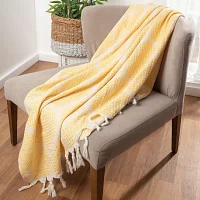 Lr Home Ashe Geometric Washable Throw