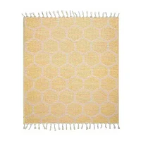 Lr Home Ashe Geometric Washable Throw