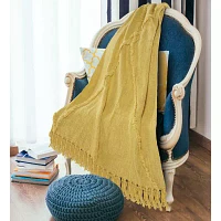 Lr Home Iris Diamond Washable Throw