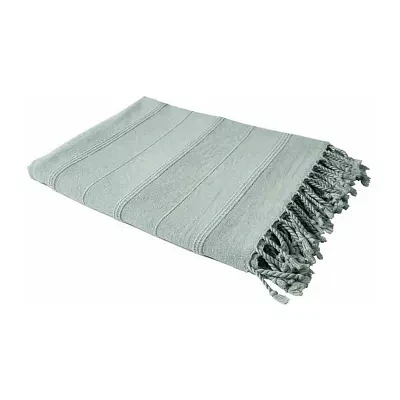 Lr Home Silvia Stripe Washable Reversible Throw