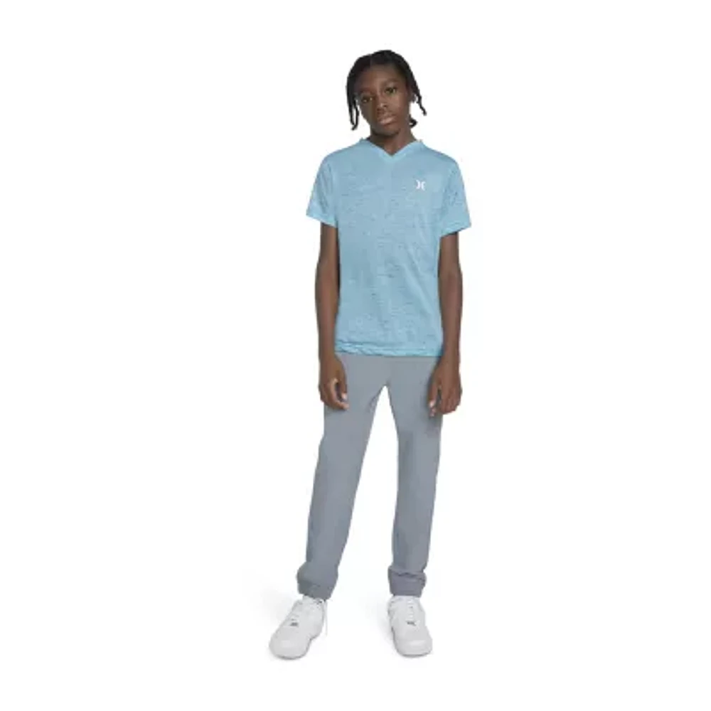 Hurley Big Boys V Neck Short Sleeve T-Shirt