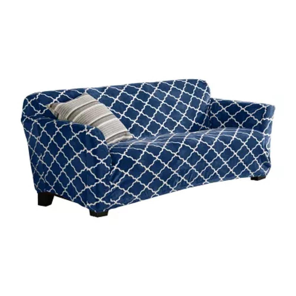 Linery Stretch Velvet Plush Sofa Slipcovers