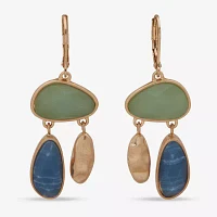 a.n.a Gold Tone Drop Earrings