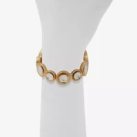 a.n.a Two Tone Hammered Stretch Bracelet