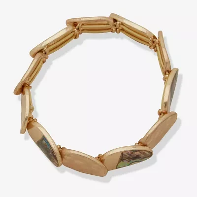 a.n.a Gold Tone Stretch Bracelet