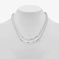 Worthington Silver Tone Silver Tone Strand Necklace