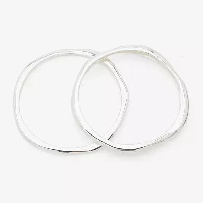 Worthington Silver Tone 2-pc. Bracelet Set