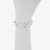 Worthington Silver Tone Womens Stretch Bracelet