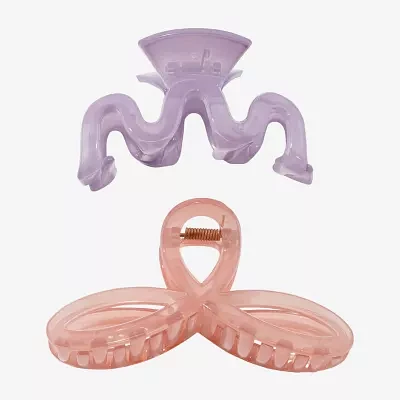 Arizona Pink & Lavender 2-pc. Claw Hair Clip