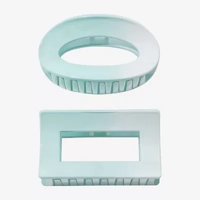 Arizona Light Blue Cut Out 2-pc. Claw Hair Clip