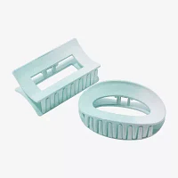 Arizona Light Blue Cut Out 2-pc. Claw Hair Clip