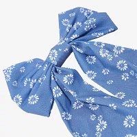 Arizona Floral Denim Hair Bow
