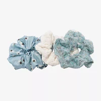 Arizona 3-pc. Light Blue Floral Hair Ties
