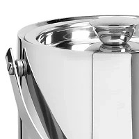 Kraftware Barware Stainless Steel 3-qt. Double Wall Ice Bucket