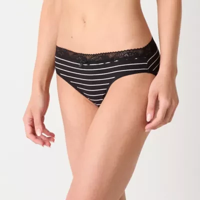 Ambrielle Cotton Bikini Panty