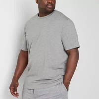 Shaquille O'Neal XLG Mens Big and Tall Short Sleeve Crew Neck Pajama Top