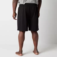 Shaquille O'Neal XLG Mens Big and Tall Knit Pajama Shorts