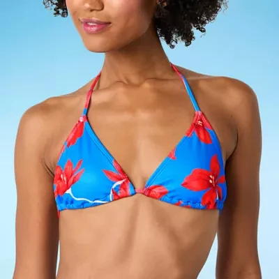 Forever 21 Adjustable Straps Floral Bralette Bikini Swimsuit Top Juniors