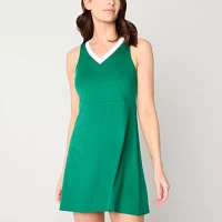 Xersion Womens Sleeveless Active Tennis Dress