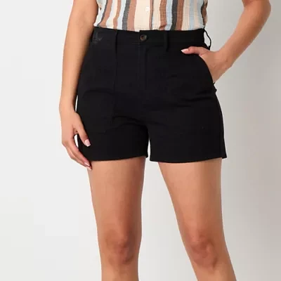 a.n.a Womens Highest Rise 3.5" Utility Chino Short