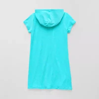 Thereabouts Terry Little & Big Girls Swimsuit Cover-Up Dress