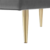 Nicole Miller Denver Upholstered Bench