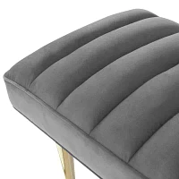Nicole Miller Denver Upholstered Bench