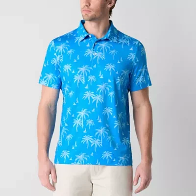 St. John's Bay Performance Mens Classic Fit Short Sleeve Polo Shirt