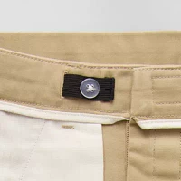 St. John's Bay Dexterity Stretch Chino Mens Adjustable Features Easy-on + Easy-off Adaptive Straight Fit Flat Front Pant